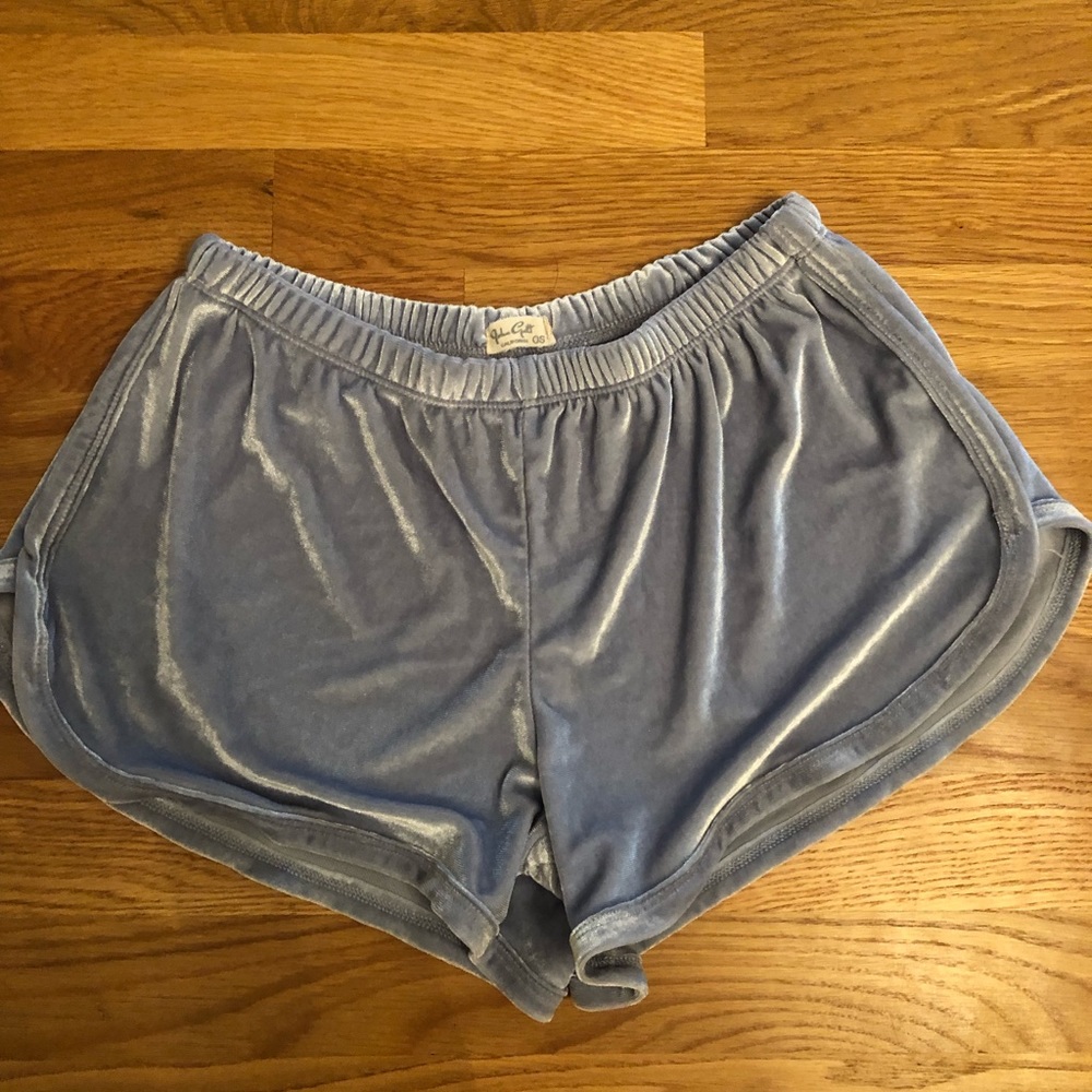 Brandy Melville Velvet Shorts